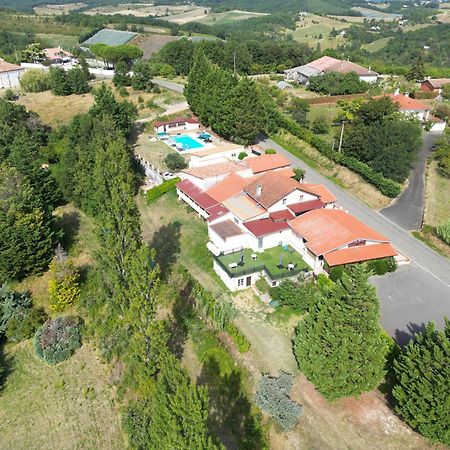 Logis Des Cretes De Pignols Hotel Moissac Bagian luar foto