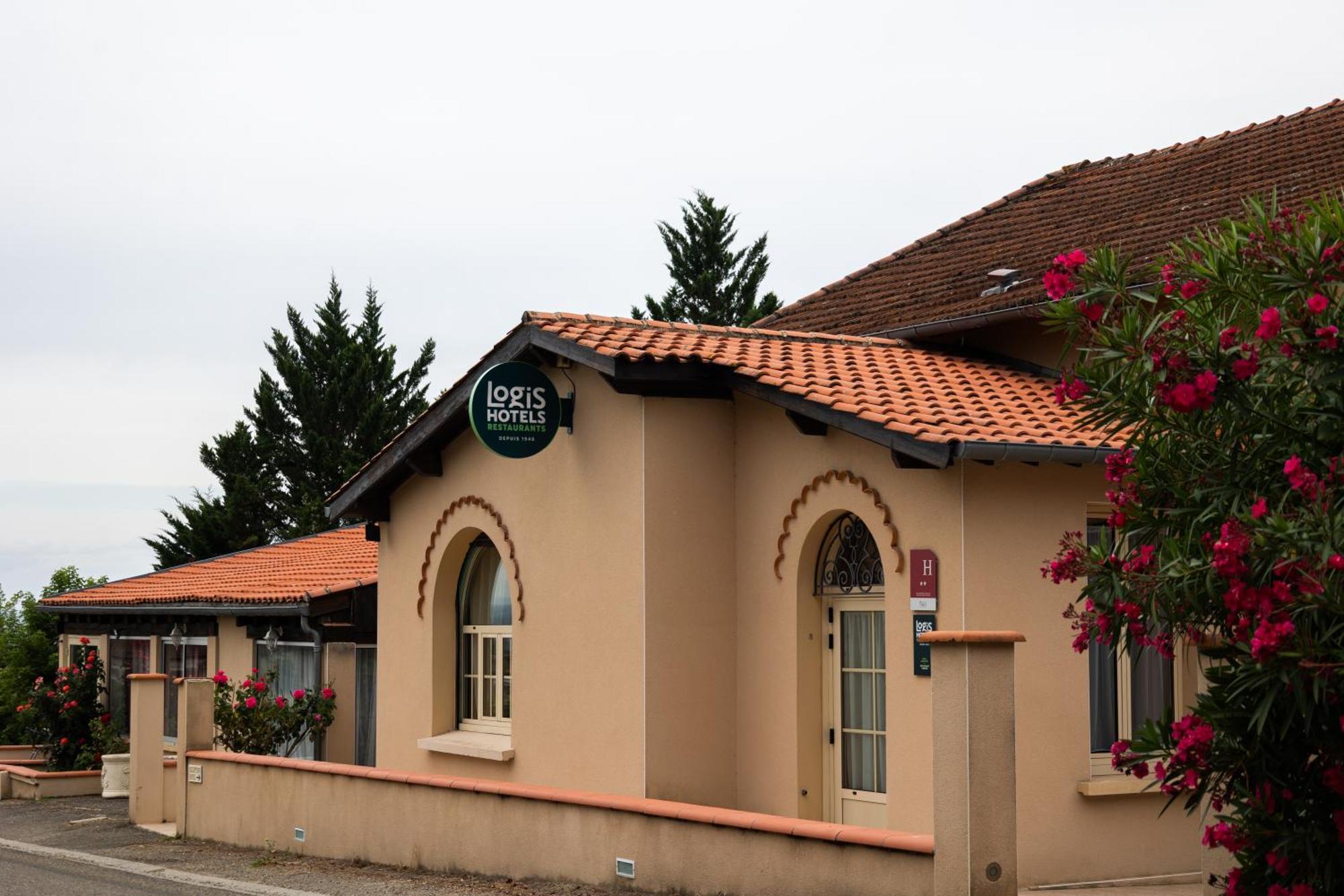 Logis Des Cretes De Pignols Hotel Moissac Bagian luar foto
